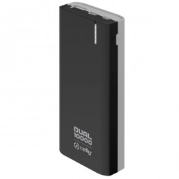 CELLY POWER BANK DUAL 10000MAH BLACK